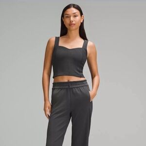 Ribbed Softstreme Sweetheart Tank